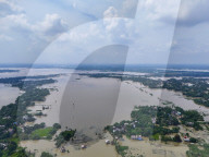 Flood At West Medinipur District In India