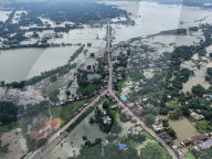 Flood At West Medinipur District In India