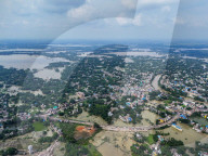 Flood At West Medinipur District In India