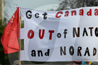 Anti-NATO Protest Held In Edmonton Amid Global Summit