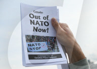 Anti-NATO Protest Held In Edmonton Amid Global Summit