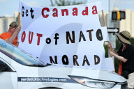 Anti-NATO Protest Held In Edmonton Amid Global Summit