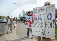 Anti-NATO Protest Held In Edmonton Amid Global Summit