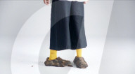 Shoes that slowly break-up and plant seeds