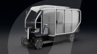 Four wheeled delivery ebike designed for cycle lanes 
