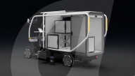 Four wheeled delivery ebike designed for cycle lanes 