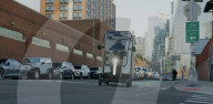 Four wheeled delivery ebike designed for cycle lanes 