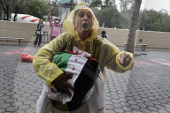 Mexico City: Pro-Palestine Activists March of Blood