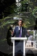 Secretary of State for Energy Security and Net Zero Ed Miliband visits Kew Gardens during London Climate Action Week