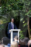Secretary of State for Energy Security and Net Zero Ed Miliband visits Kew Gardens during London Climate Action Week