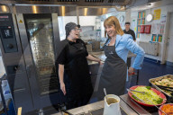 Rachel Reeves UK Chancellor of the Exchequer visits Elaine Primary School in Kent