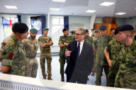 Prime Minister Keir Starmer watches Dutch-UK Marine training