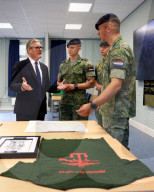 Prime Minister Keir Starmer watches Dutch-UK Marine training