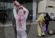 Blood Protest Against Israel