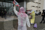 Blood Protest Against Israel