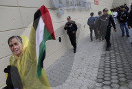 Blood Protest Against Israel