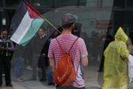 Blood Protest Against Israel