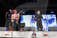 The Damned perform in Milton Keynes, UK
