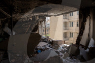 Tehran buildings damaged by Israeli air strikes