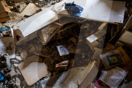 Tehran buildings damaged by Israeli air strikes
