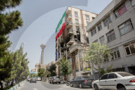 Tehran buildings damaged by Israeli air strikes