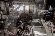 Tehran buildings damaged by Israeli air strikes
