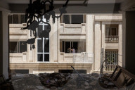Tehran buildings damaged by Israeli air strikes