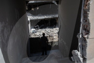 Tehran buildings damaged by Israeli air strikes