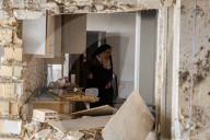 Tehran buildings damaged by Israeli air strikes