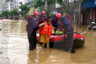 Flood Hit Rongjiang