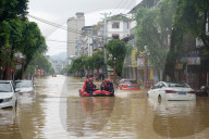 Flood Hit Rongjiang