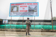 Indian Security Forces Conduct A Mock Drill Ahead Of Annual Amarnath Yatra Pilgrimage In Kashmir