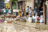 Flooding in South West China