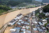 Flooding in South West China