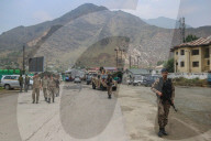 Indian Security Forces Conduct A Mock Drill Ahead Of Annual Amarnath Yatra Pilgrimage In Kashmir