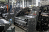 Machine Weaving Of Textile Fabrics Underway At BSCIC Industrial Area In Narayanganj