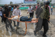 Indian Security Forces Conduct A Mock Drill Ahead Of Annual Amarnath Yatra Pilgrimage In Kashmir