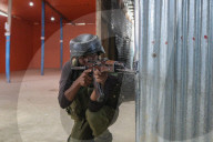 Indian Security Forces Conduct A Mock Drill Ahead Of Annual Amarnath Yatra Pilgrimage In Kashmir