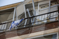 Residents of Bat Yam building damaged by Iranian missile