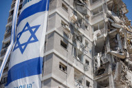 Residents of Bat Yam building damaged by Iranian missile