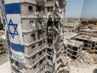 Residents of Bat Yam building damaged by Iranian missile