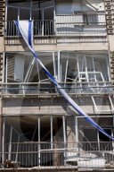 Residents of Bat Yam building damaged by Iranian missile