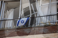 Residents of Bat Yam building damaged by Iranian missile