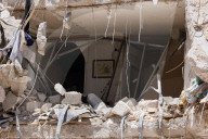 Residents of Bat Yam building damaged by Iranian missile