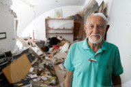 Residents of Bat Yam building damaged by Iranian missile