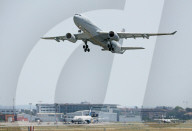 France Air force Airbus A330-243MRTT taking off from Toulouse Airport
