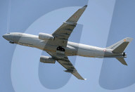 France Air force Airbus A330-243MRTT taking off from Toulouse Airport