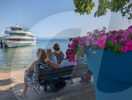 Ship Seeshaupt At Bavarian Lake Starnberg