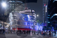 New Louis Vuitton's Store With Futuristic Boat In Shanghai