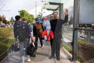 Kim Jong Un Impersonator During NATO Summit In The Hague